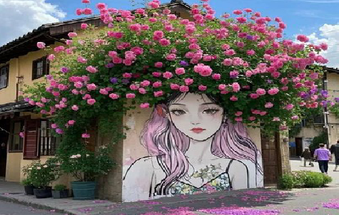 温县怎么设计网红打卡墙绘