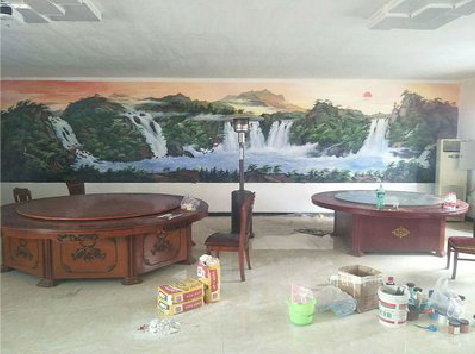 温县墙绘-写实风景