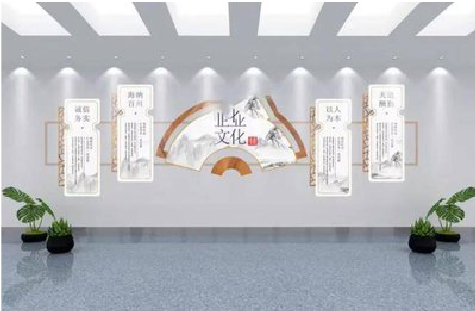 温县企业文化墙设计的核心要素。