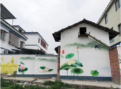 温县室外墙绘-从选材到保养。