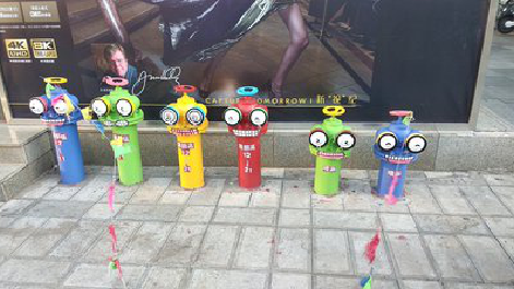 温县商业区彩绘