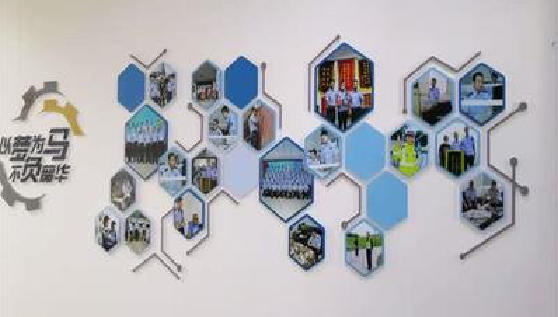 温县文化墙最常见的做法。