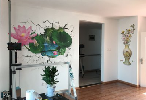 温县墙体彩绘相比墙纸的优势。