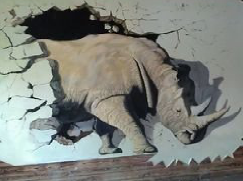 温县在墙绘中，如何绘制3D效果？